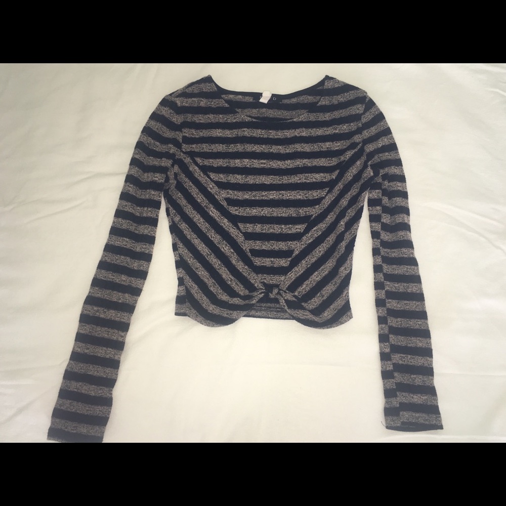 Women long sleeve crop top